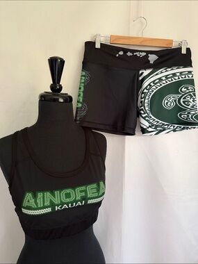 Ainofea Hawaii Tribal Athletic Swim/Sport Set